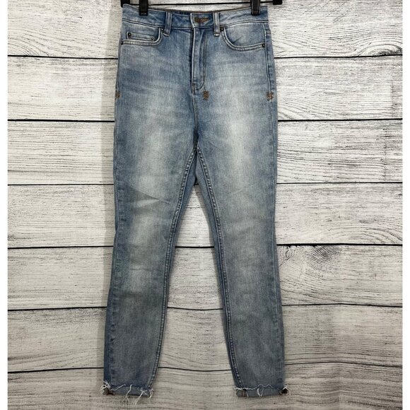 Ksubi Mid-Rise Ankle Skinny Jeans, Size 24 - Picture 1 of 5